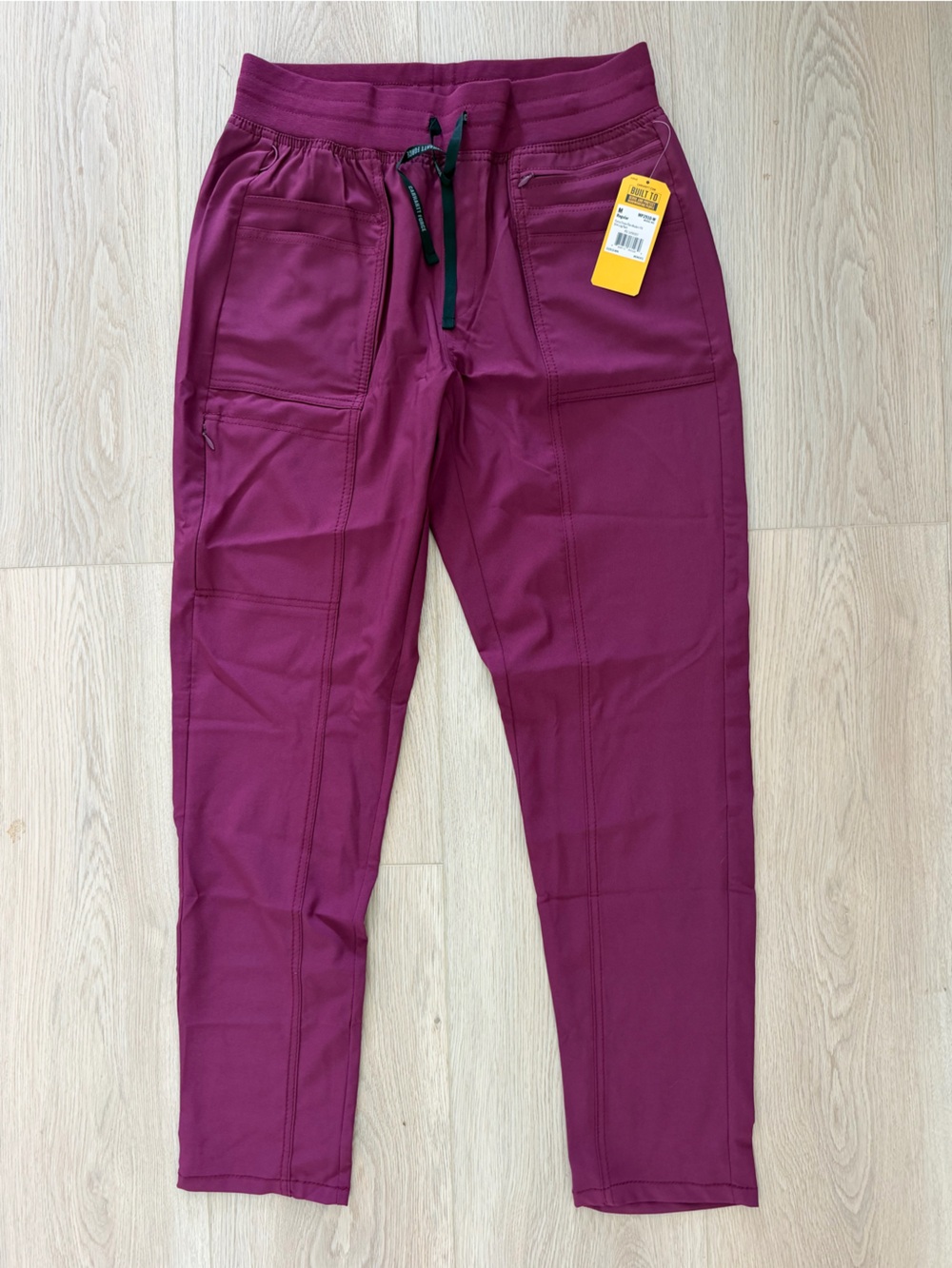 Women's Magenta Force Cross-Flex Modern Fit Slim Leg Pants